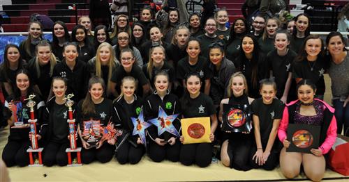 Utley Middle School Drill Team Brings Home Awards from North Texas Regionals Dance Contest 